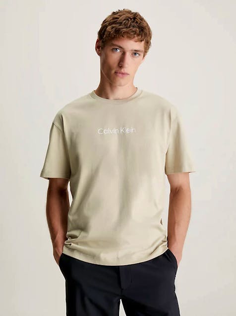 CALVIN KLEIN - Cotton Logo T-Shirt