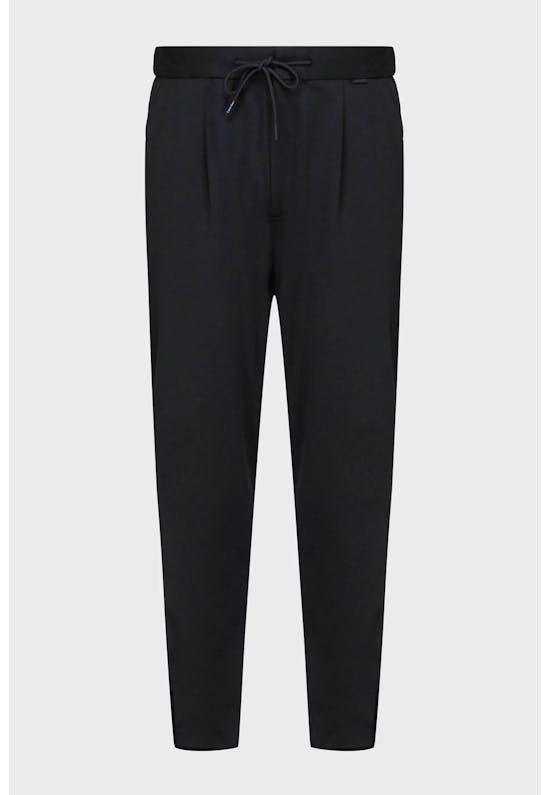 Comfort Knit Tapered Pleat Trousers