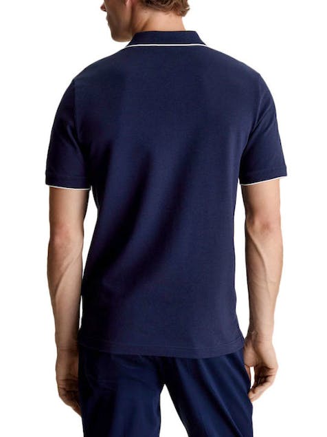 CALVIN KLEIN - Slim Cotton Pique Polo Shirt