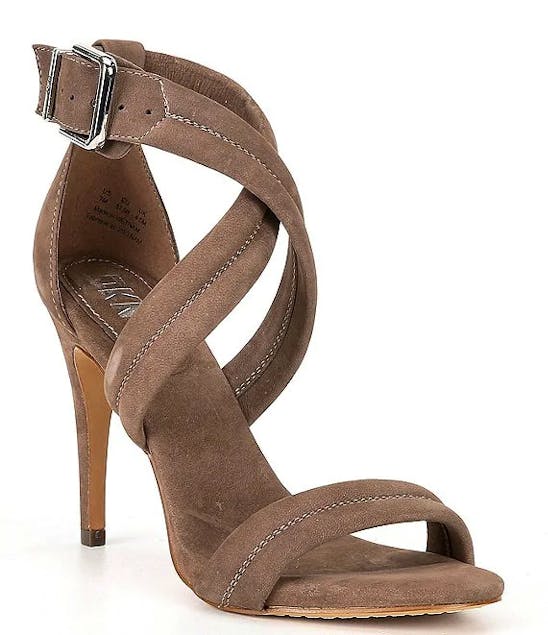 DKNY - Candra Suede Heeled Sandals