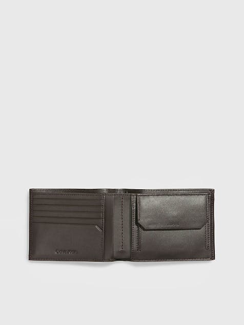 CALVIN KLEIN JEANS - Leather Rfid Billfold Wallet