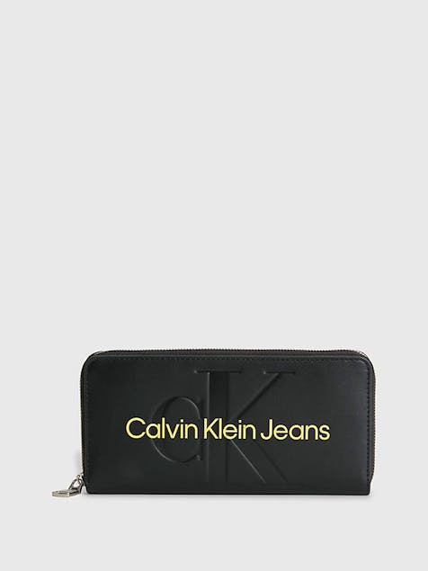 CALVIN KLEIN JEANS - Logo Zip Around Wallet