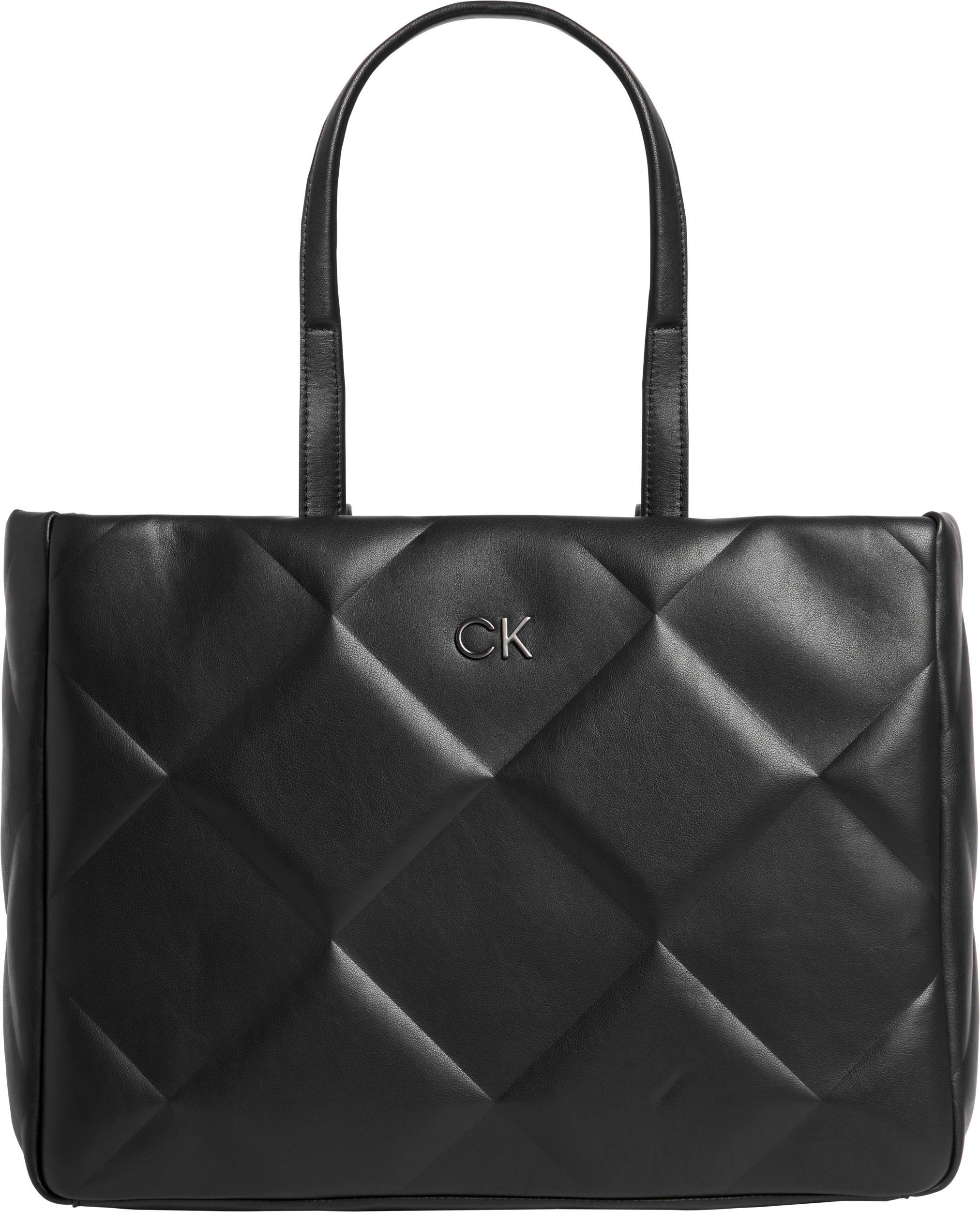 Calvin Klein Jeans RE-LOCK QUILT TOTE LG K60K610761 | Calvin Klein