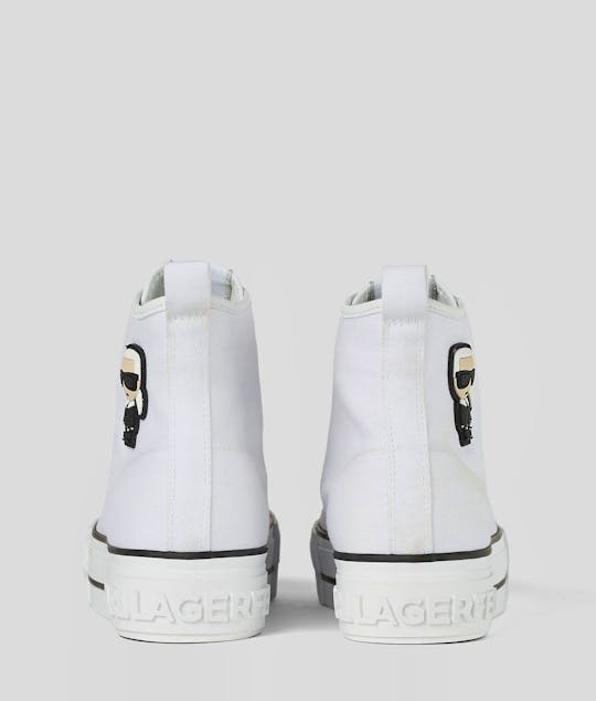 KARL LAGERFELD - Kampus Max Karl Ikonic High-Top Sneakers