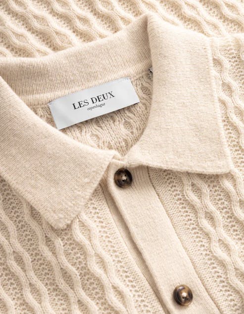 LES DEUX - Garret Knit LS Shirt