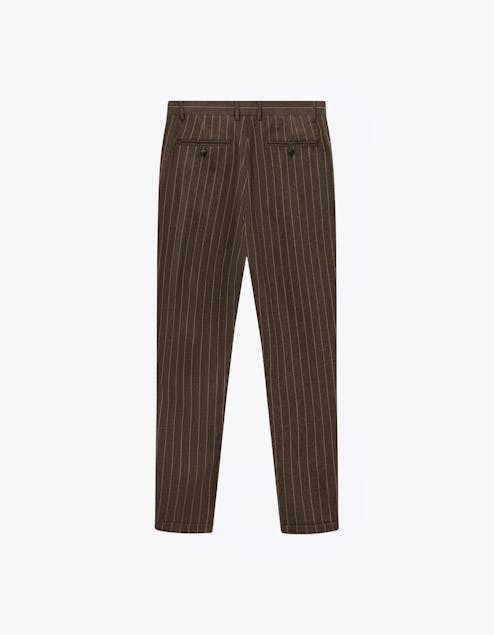LES DEUX - Como Pinstripe Suit Pants