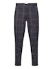 LES DEUX - Como Check Wool Milange Suit Pants