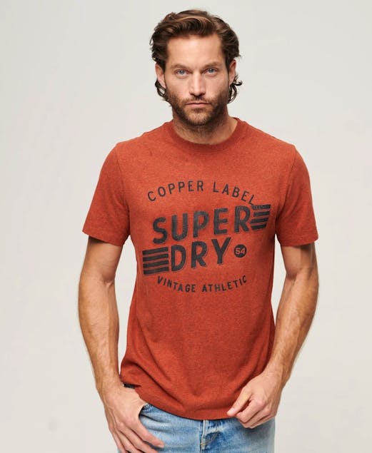 SUPERDRY - D4 Ovin Copper Label Workwear Tee