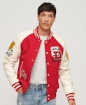 D2 Ovin College Varsity Patched Bomber