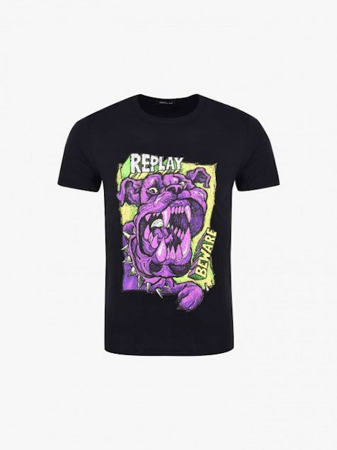 REPLAY - Cotton Crewneck T-Shirt