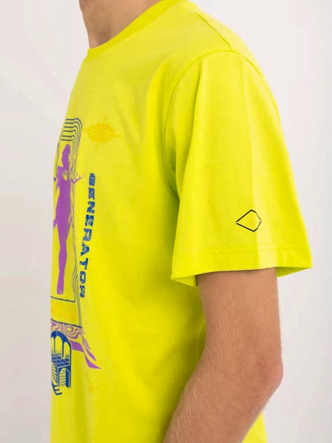 REPLAY - Crewneck Jersey T-Shirt With Print