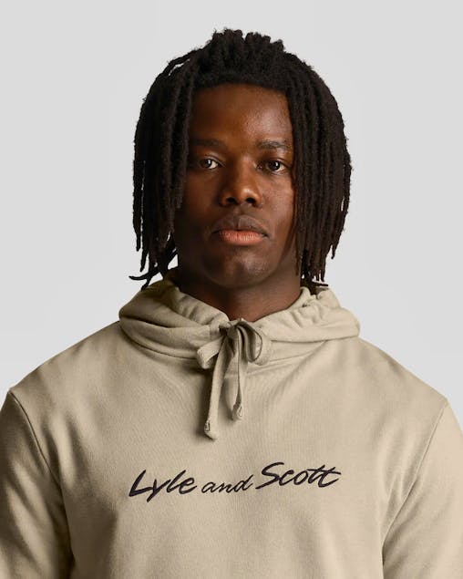 LYLE AND SCOTT - Script Hooded Sweatshirt