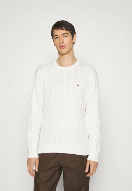 TOMMY HILFIGER - Classic Cable Crew Neck