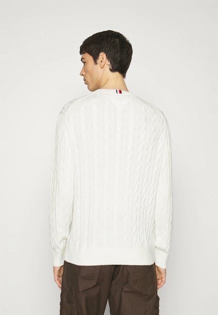 TOMMY HILFIGER - Classic Cable Crew Neck