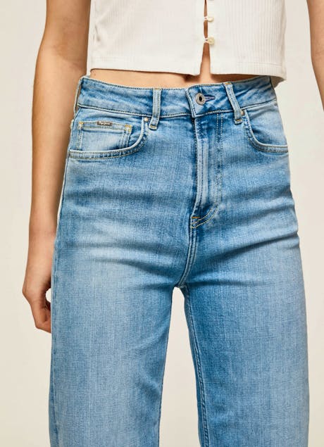 PEPE JEANS - Lexa Sky High Waisted Wide Fit Jeans