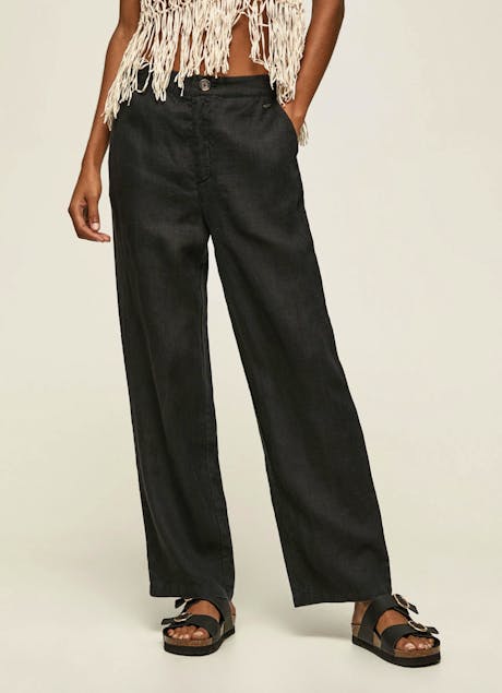 PEPE JEANS - Cailin Trousers in Flowy Fabric