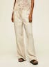 PEPE JEANS - Linen Palazzo Trousers