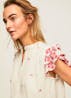 PEPE JEANS - Mao Blouse Embroidered Details
