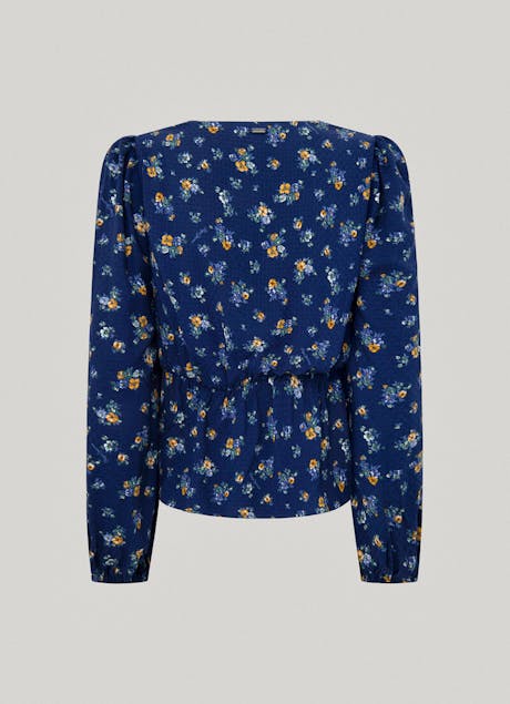 PEPE JEANS - Floral Print Dobby Blouse