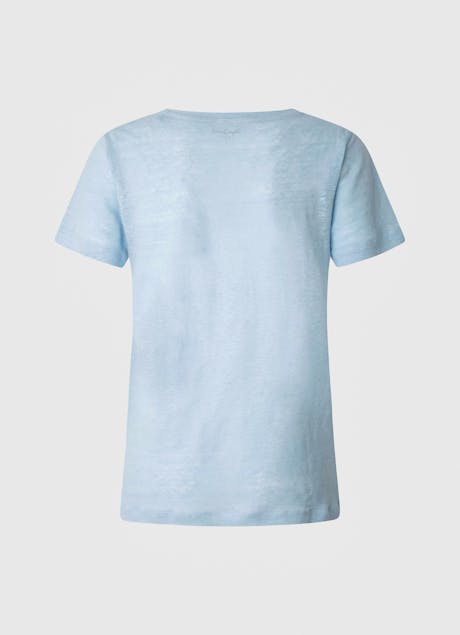 PEPE JEANS - Linen V-Neck T-Shirt