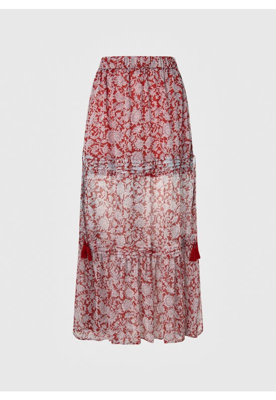 Floral Printed Skirt