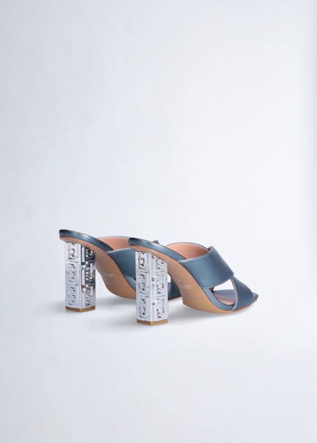 LIU JO - Sandals With Branded Heel