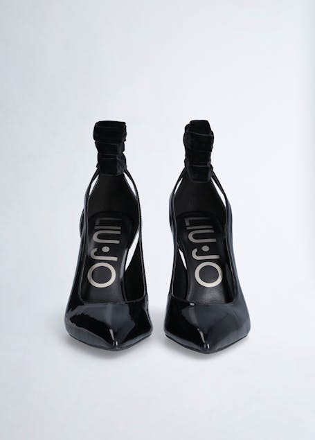 LIU JO - Black Court Shoes With Cut-Outs