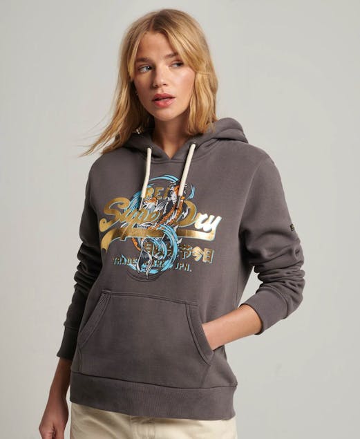 SUPERDRY - D1 Ovin Japanese Vl Graphic Hoodie
