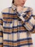 REPLAY - Overshirt In Checked Wool Blend