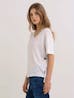 REPLAY - V-Neck T-Shirt In Stretch Linen