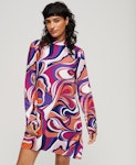 D1 Studios Mock Neck Mini Dress