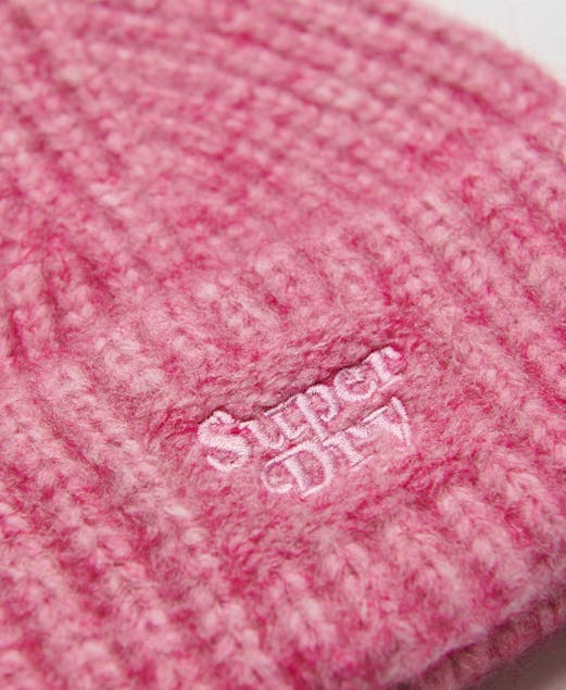 SUPERDRY - D3 Sdry Rib Knit Beanie Hat