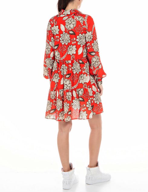 REPLAY - Floral Dress With Frill