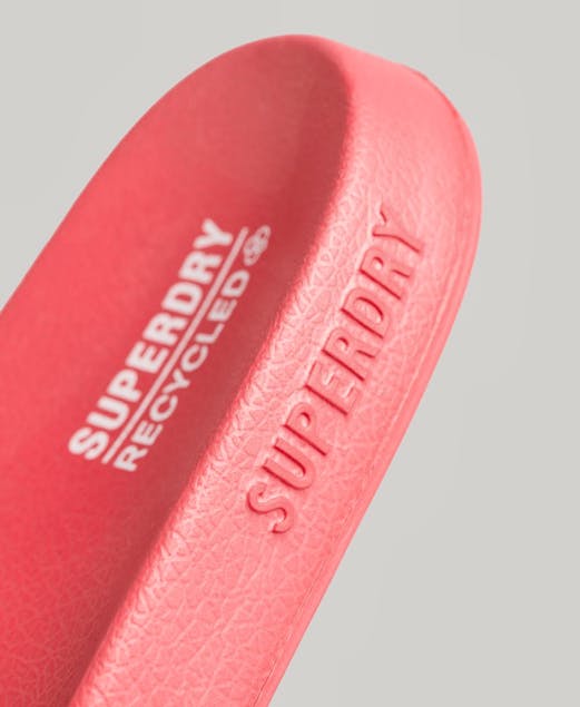 SUPERDRY - Code Logo Vegan Pool Slides