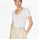 Reg lyocell/Linen T-Shirt