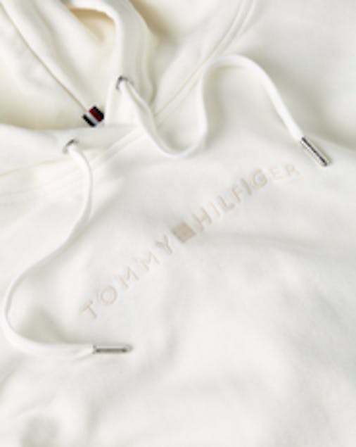 TOMMY HILFIGER - Reg Frosted Corp Logo Hoodie
