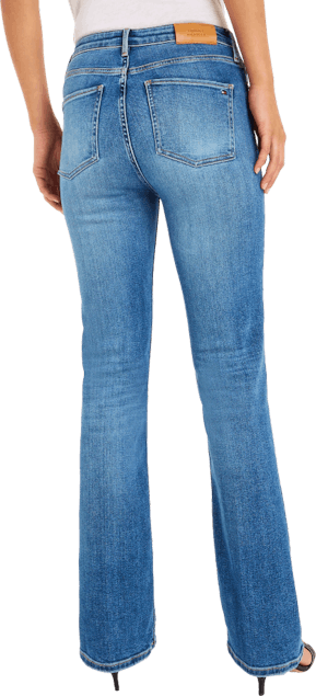 TOMMY HILFIGER - Hise Rise Bootcut Faded Jeans