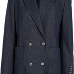 Blazer With Double Row Of Buttons
