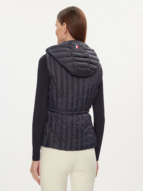 TOMMY HILFIGER - Quilted Vest With Hood
