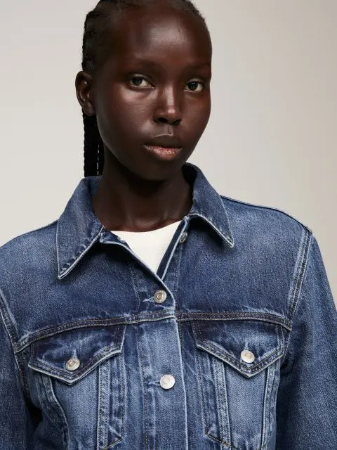 TOMMY HILFIGER - Dnm Regular Jacket Klo