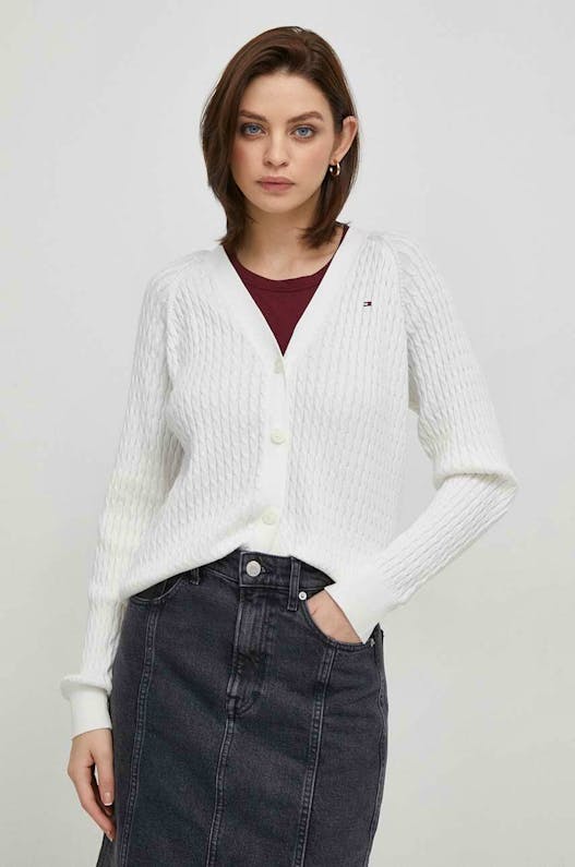 Co Cable V-Nk Cardigan