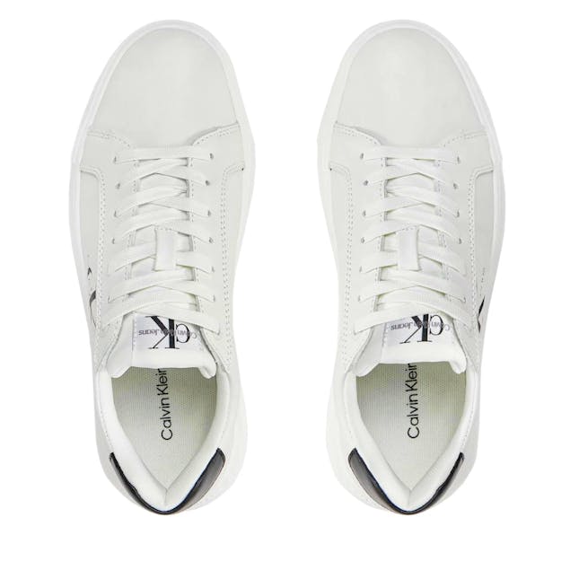 CALVIN KLEIN JEANS - Chunky Cupsole Mono Lth Sneakers