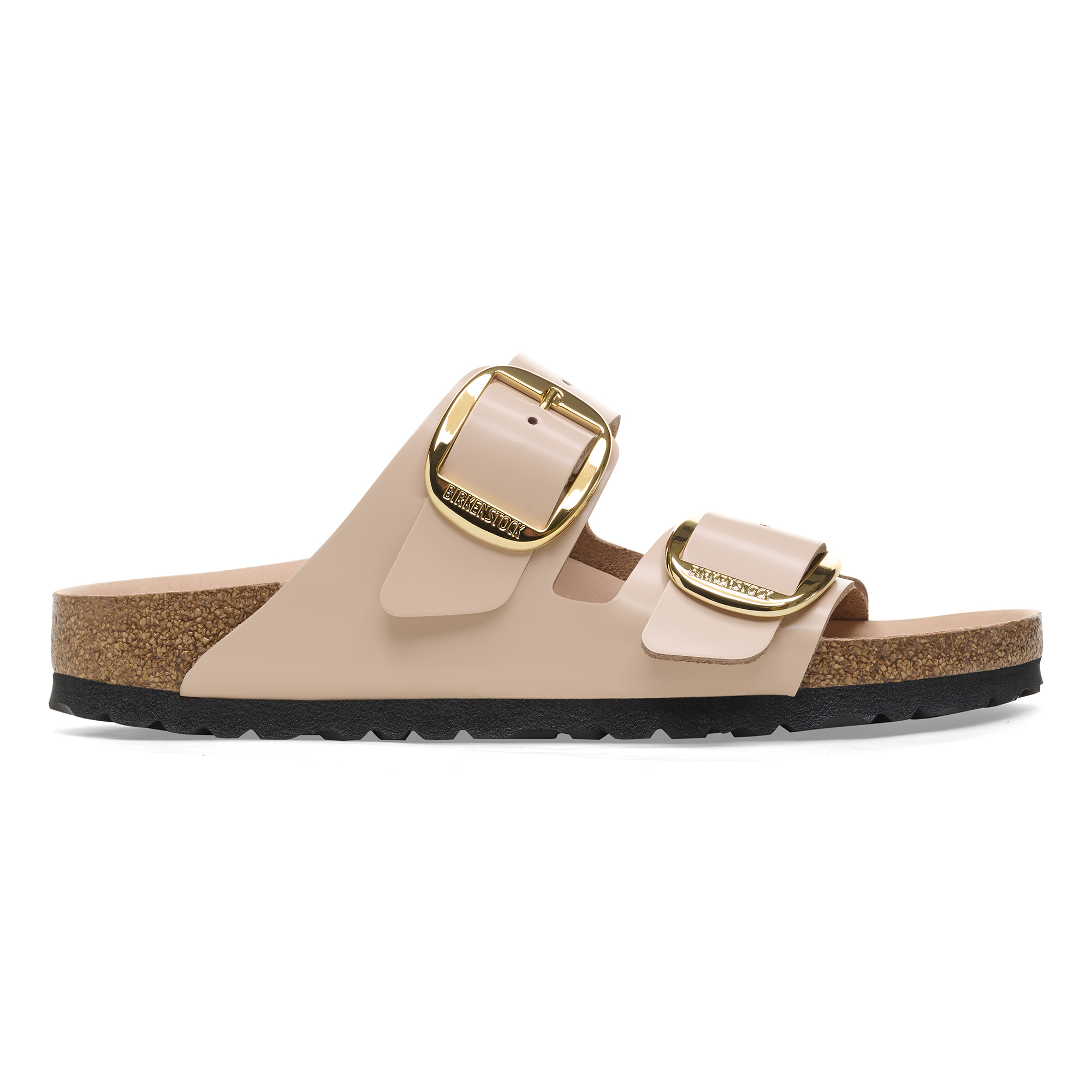 Birkenstock LEATHER ARIZONA BB LENA HIGH SHINE NEW BEIGE HEX 35