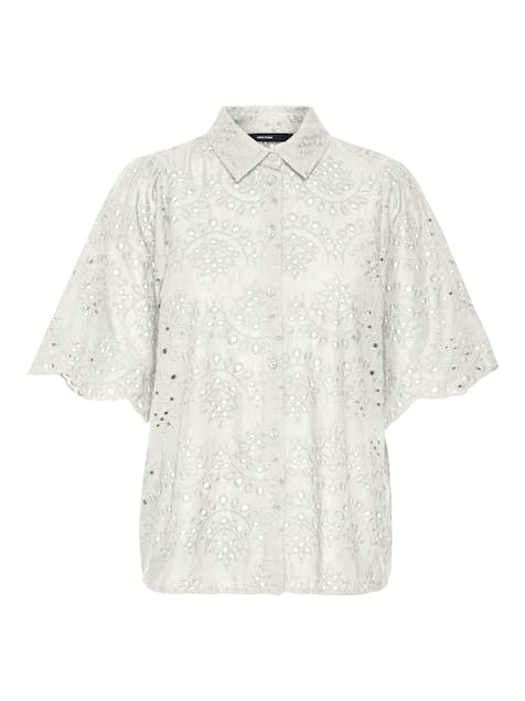 VERO MODA - Hay 2/4 Embroidered Shirt