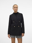 Elma Loose Gold Button Blazer