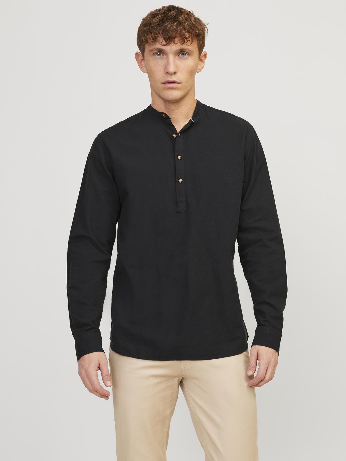JACK & JONES - Summer Tunic Linen Blend Shirt