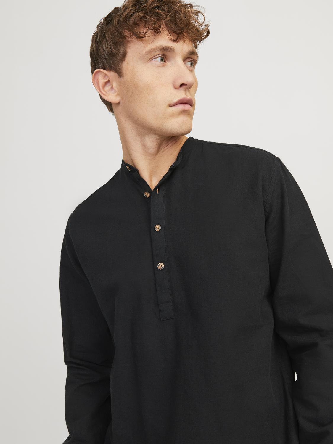 JACK & JONES - Summer Tunic Linen Blend Shirt