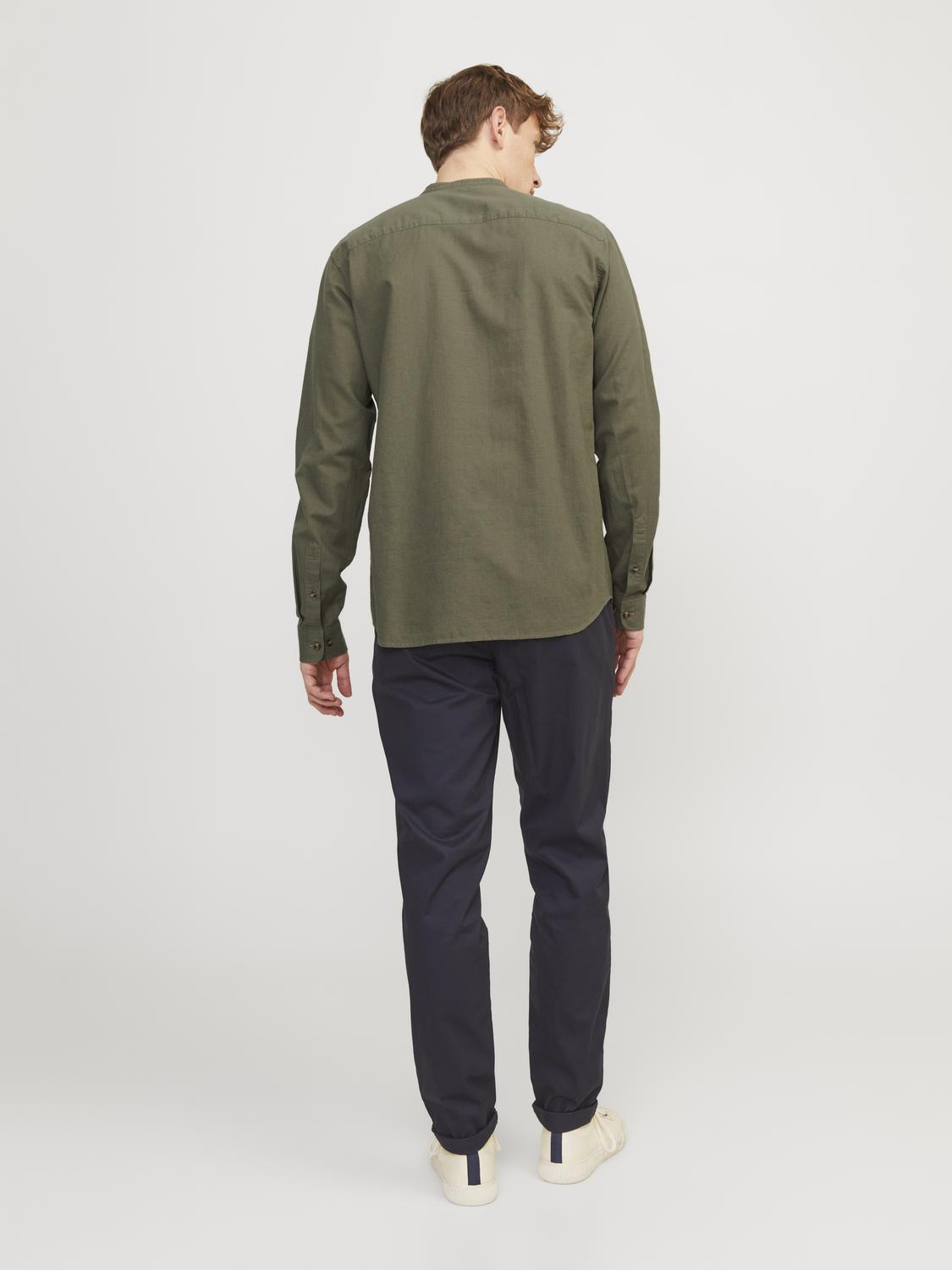JACK & JONES - Summer Tunic Linen Blend Shirt