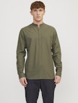 Summer Tunic Linen Blend Shirt