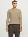 Pannel Knit Crew Neck